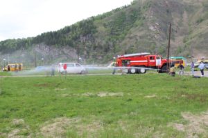 В Республике Алтай прошел региональный этап смотра-конкурса «Лучшая дружина юных пожарных России»