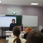 Людмила Кулаева провела занятия в педагогическом колледже.